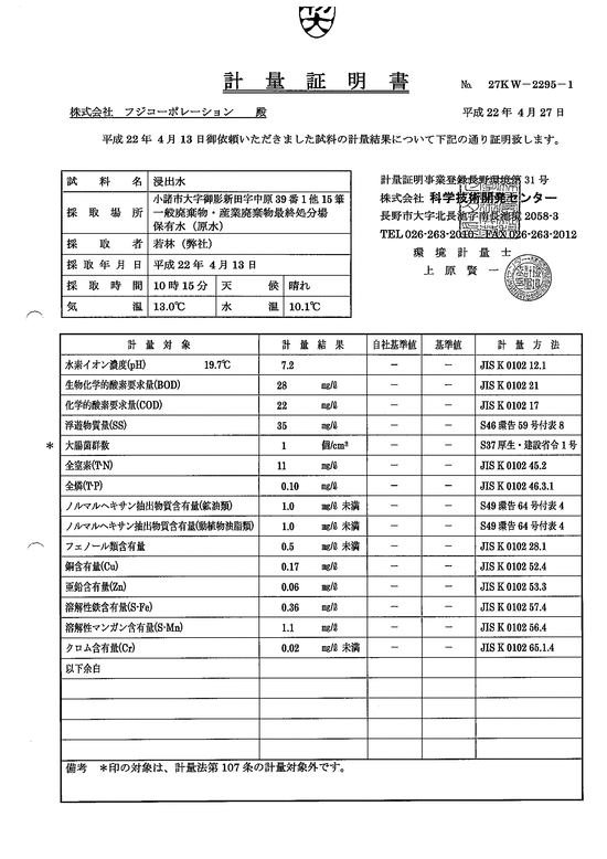 施設点検記録簿0