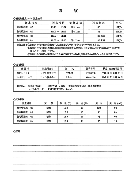 施設点検記録簿1