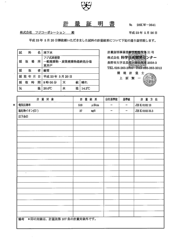 施設点検記録簿0