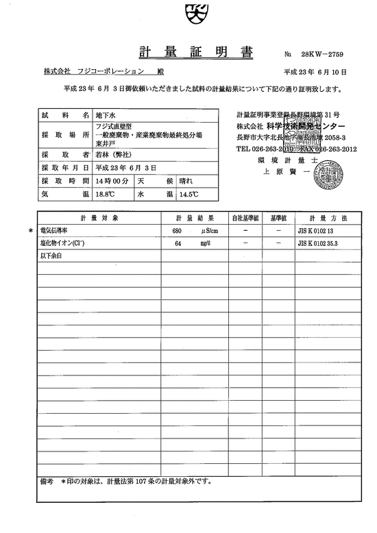 施設点検記録簿0