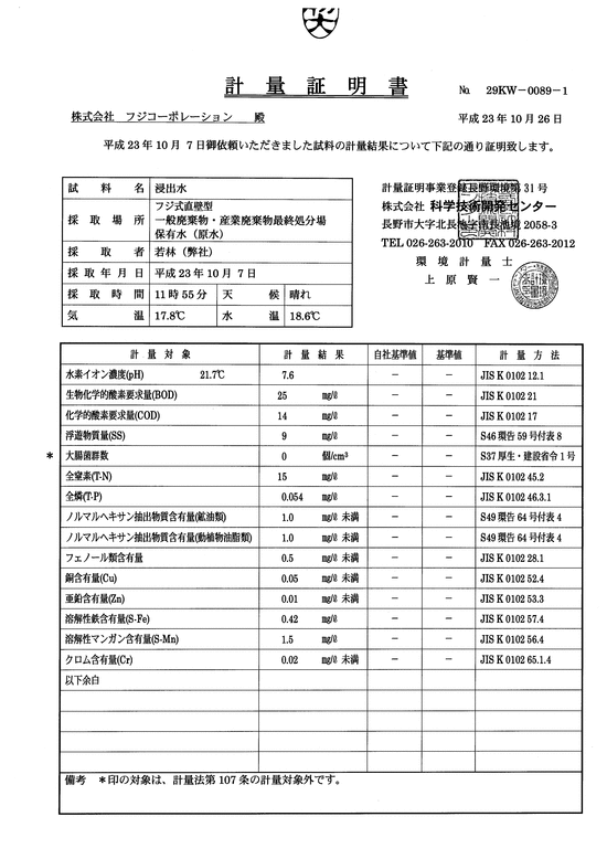 施設点検記録簿0