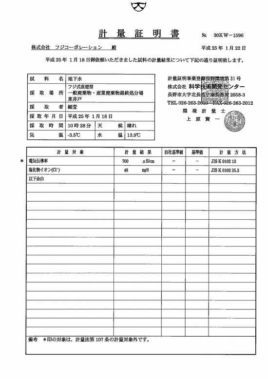 施設点検記録簿3
