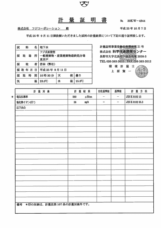 施設点検記録簿0