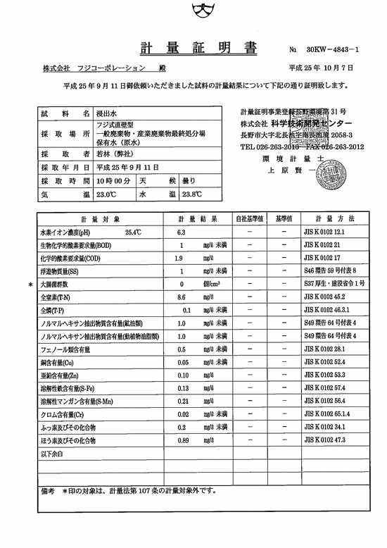 施設点検記録簿0