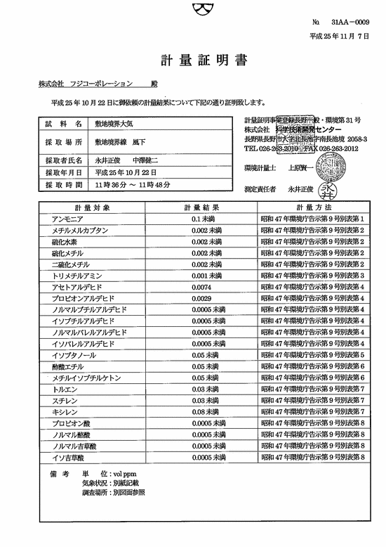 施設点検記録簿0