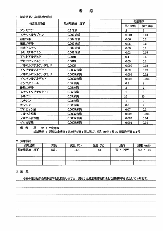 施設点検記録簿1